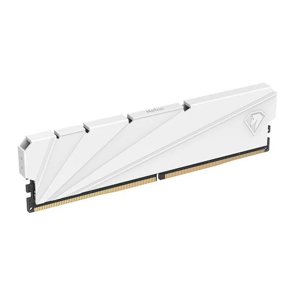 RAM NETAC SHADOW S 8GB BUS 3200 DDR4 WHITE
